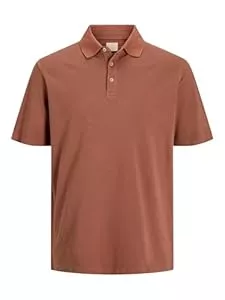 JACK & JONES Poloshirts JACK & JONES Male Poloshirt Einfarbig Poloshirt