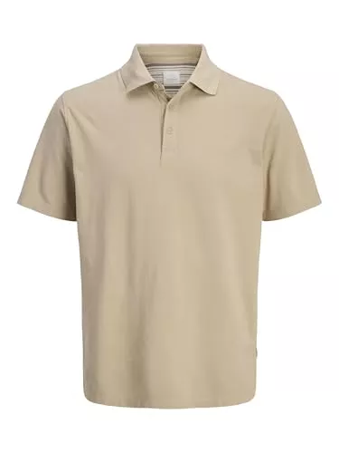 JACK & JONES Poloshirts JACK & JONES Male Poloshirt Einfarbig Poloshirt