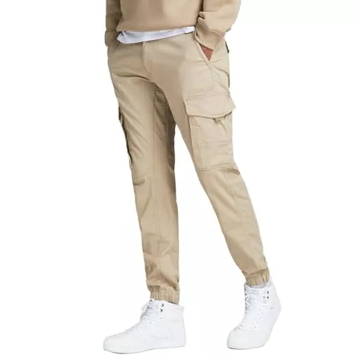 JACK & JONES Jeans JACK & JONES Male Cargo-Hose Slim Fit Cargo-Hose