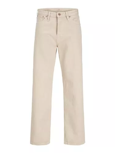 JACK & JONES Jeans JACK & JONES Male Men's Loose Fit Jeans Stonewash | High Rise, Classic Closure | Comfortable & Durable