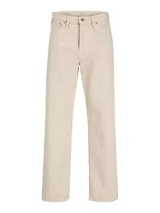 JACK & JONES Jeans JACK & JONES Male Men's Loose Fit Jeans Stonewash | High Rise, Classic Closure | Comfortable & Durable