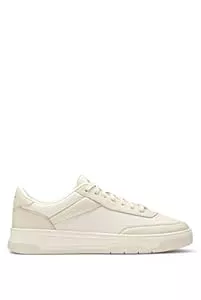 BOSS Sneaker & Sportschuhe BOSS Herren Baltimore Tenn Sneakers aus zweifarbigem Leder im Basketball-Stil Größe