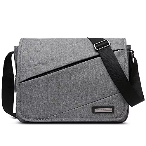 DORRISO Taschen & Rucksäcke DORRISO Umhängetasche Herren Schultertasche Mode Schultertaschen für 13.3 Zoll Laptop Kuriertasche Gemütlich Männer Casual Reise Schule Schultertasche Kuriertasche