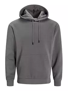 JACK & JONES Kapuzenpullover JACK & JONES Male Kapuzenpullover Einfarbig Kapuzenpullover