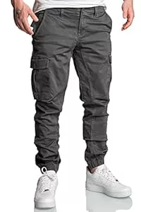 REPUBLIX Jeans REPUBLIX Herren Jogger Cargo Chino Jeans Hose R2207