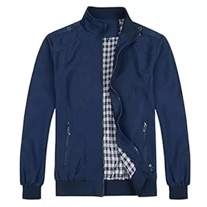 YOUTHUP Jacken YOUTHUP Herren Jacke Regular Fit Sommer Übergangsjacke Leichtgewicht Freizeitjacke Bomber Sportjacke