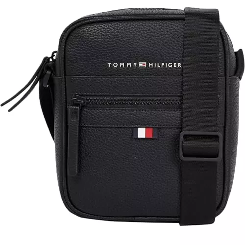 Tommy Hilfiger Taschen & Rucksäcke Tommy Hilfiger Herren Essential Crossbody Bag Umhängetasche, Schwarz