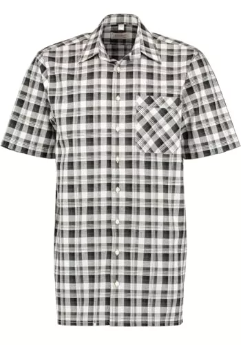 Condor Hemden Condor Herren Hemd Kurzarm Arbeitshemd Workwear mit Liegekragen Kegsi