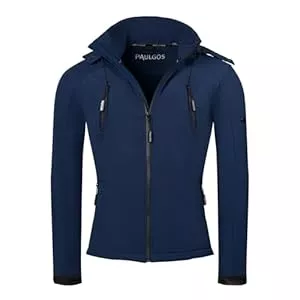 PAULGOS Jacken PAULGOS Herren Softshell Jacke Outdoor Funktionsjacke Freizeitjacke - Gr. S-7XL