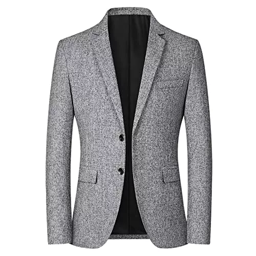 Generisch Blazer Sakko Herren Business Sportlich Zu Jeans Herrensakko Blazer Sportsakko Modern Sommer Anzugjacken Anzug Große Größen Freizeit Jackett