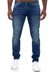 MERISH Jeans MERISH Jeans Herren Destroyed Hose Jeanshose Slim Fit Männer Denim 2081-1001