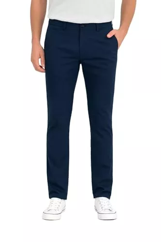 D'MARO Hosen D’MARO Herren Chino Hose Regular-Fit – Baumwolle mit Stretch – Bequeme Stoffhose für Freizeit & Business – Modern & Pflegeleicht – Chinos für Männer