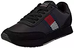 Tommy Hilfiger Sneaker & Sportschuhe Tommy Hilfiger Herren Essential Runner Flag Leather Sneaker