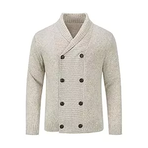 Sliktaa Strickjacken Sliktaa Herren Strickjacke Outdoor Freizeit Winter Frühling Warme Pullover