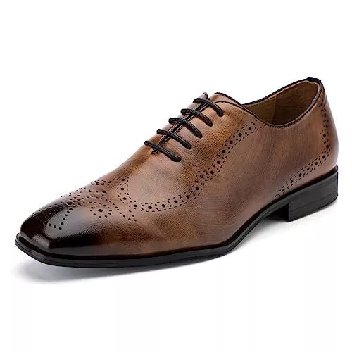 MEIJIANA Schnürhalbschuhe MEIJIANA Oxford Schuhe Herren Business Schuhe Leder Elegante Herren Anzugschuhe Sommer Schnürhalbschuhe