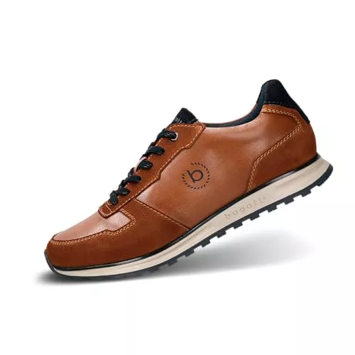 bugatti Schnürhalbschuhe bugatti Herren Low-Top Sneaker, Männer Halbschuhe, Wechselfußbett