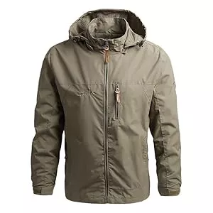 SWZEC Jacken SWZEC Wasser- und Winddichte Herren Outdoor Jacke für alle Aktivitäten