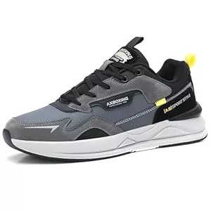 AX BOXING Sneaker & Sportschuhe AX BOXING Schuhe Herren Sneaker Leichte Freizeitschuhe Mode Herrenschuhe Sportschuhe Leder Walkingschuhe Größe 41-46 EU