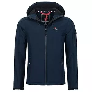 Höhenhorn Jacken Höhenhorn Altus Herren Softshell Jacke Outdoor Funktionsjacke Freizeitjacke Wasserdicht Atmungsaktiv Warm mit Microfleece Innenfutter