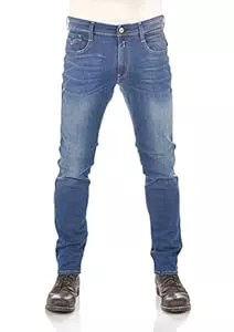 Replay Jeans Replay Herren Jeans Anbass Slim-Fit mit Power Stretch