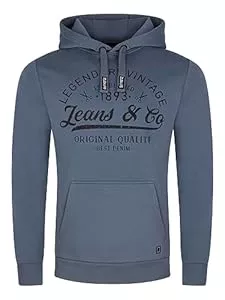 riverso Kapuzenpullover riverso Hoodie Herren Regular Fit RIVArmin Kapuzenpullover Pullover Print Beige Grün Grau Blau Navy Schwarz S M L XL XXL 3XL 4XL 5XL