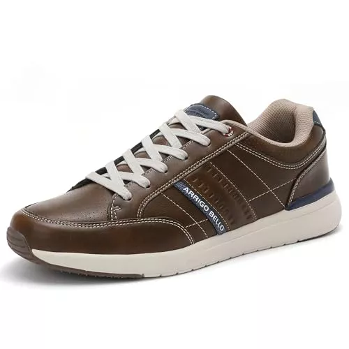 ARRIGO BELLO Sneaker & Sportschuhe ARRIGO BELLO Schuhe Herren Casual für Männer Mode rutschfeste Shoes Leichtes Leder Sneaker Größe 41-46