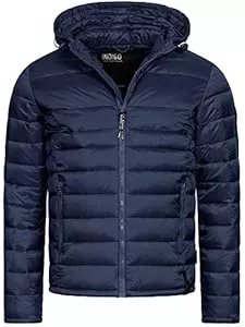 Indicode Jacken Indicode Herren Hampshire Steppjacke in Daunenjacken-Optik | Winterjacke Übergangsjacke