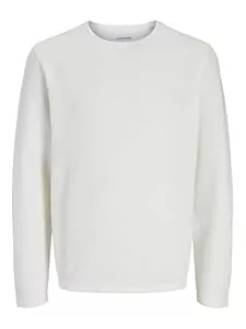 JACK & JONES Pullover & Strickmode JACK & JONES Male Strickpullover Einfarbig Strickpullover
