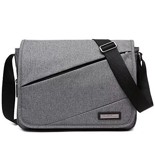 VARLIVOO Taschen & Rucksäcke VARLIVOO Mode Herren Umhängetasche Schultertaschen 13" Zoll Laptoptaschen Messenger Bags Männer Kuriertasche Taschen Camping Schule Polyester