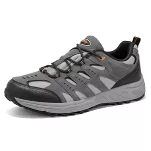 Kricely Schnürhalbschuhe Kricely Wanderschuhe Herren Trekkingschuhe Outdoor Schuhe Hiking Shoes Herren Sneaker Bergsteigen Leichte Sportschuhe für Trekking und Wandern