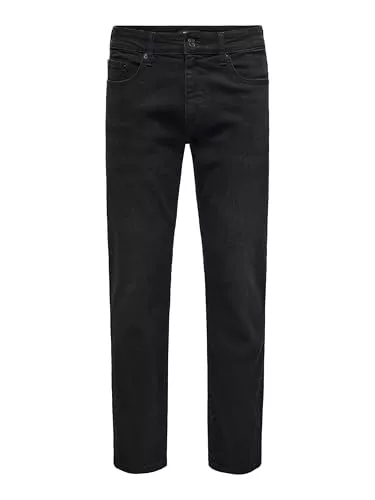 Only & Sons Jeans Only & Sons Male Slim Fit Jeans ONSWEFT Mittlere Taille Slim Fit Jeans