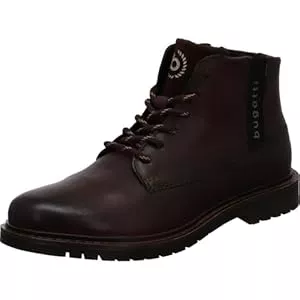 bugatti Stiefel bugatti Stiefelette Veda Evo für Herren in Braun, Echtleder mit Wechselfußbett als Businessschuh.