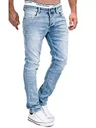 MERISH Jeans MERISH Jeans Herren Destroyed Hose Jeanshose Männer Slim Fit Stretch Denim 2081-1001