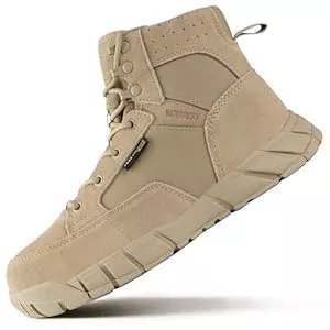 FREE SOLDIER Stiefel FREE SOLDIER Herren Stiefeletten Ultralight Military Tactical Arbeit Stiefel Knöchelhoch 6" Inch Zoll Spitze bis atmungsaktiv Desert Boots