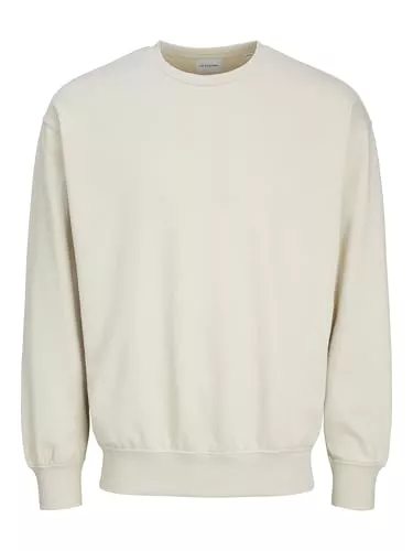 JACK & JONES Pullover & Strickmode JACK & JONES Male Sweatshirt Einfarbig Sweatshirt