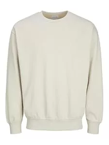 JACK & JONES Pullover & Strickmode JACK & JONES Male Sweatshirt Einfarbig Sweatshirt