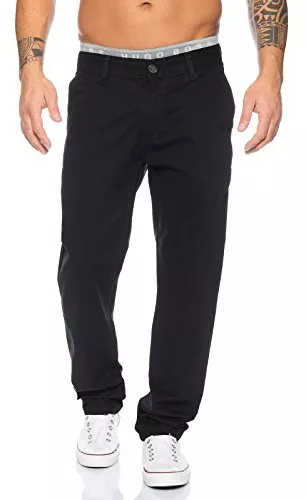 Rock Creek Hosen Rock Creek Herren Designer Chino Stoff Hose Chinohose Regular Fit Herrenhose W29-W40 RC-2083