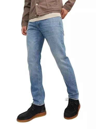JACK & JONES Jeans JACK & JONES Male Tapered Fit Jeans JJIMIKE JJORIGINAL SBD 555 NOOS Tapered Fit Jeans