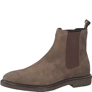 MARCO TOZZI Stiefel MARCO TOZZI by Guido Maria Kretschmer Herren Chelsea Boots aus Wildleder mit Blockabsatz
