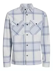 JACK & JONES Hemden JACK & JONES Male Overshirt Comfort Fit Overshirt