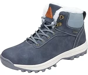 Mishansha  Mishansha Unisex Winterschuhe Winterstiefel mit Warm Gefüttert, Gr. 36-48