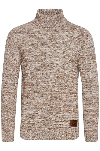 !Solid Pullover & Strickmode !Solid SDPhilaremo Herren Rollkragenpullover Grobstrick Pullover mit Rollkragen 100% Baumwolle Regular fit
