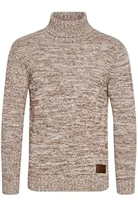 !Solid  !Solid SDPhilaremo Herren Rollkragenpullover Grobstrick Pullover mit Rollkragen 100% Baumwolle Regular fit