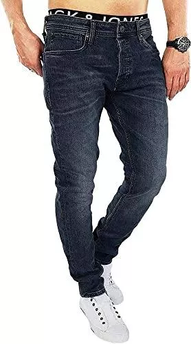 JACK & JONES Jeans JACK & JONES Herren Slim/Straight Fit Jeans Tim Original AGI 010