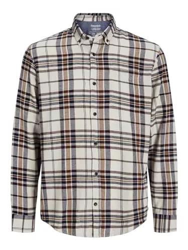 JACK & JONES Hemden Jack & Jones Herren Jjeclassic Autumn Check Shirt Ls Sn Hemd (1er Pack)