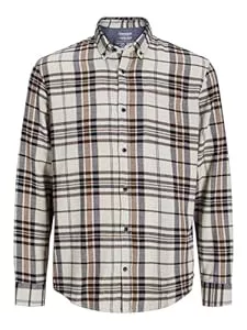 JACK & JONES  Jack & Jones Herren Jjeclassic Autumn Check Shirt Ls Sn Hemd (1er Pack)