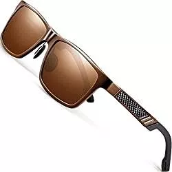 ATTCL Sonnenbrillen & Zubehör ATTCL Herren Stil Polarisierte Fahren Sonnenbrille Al-Mg Ultra leicht