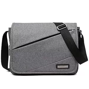 FOLOVEYA Taschen & Rucksäcke FOLOVEYA Umhängetasche Herren 13 Zoll Laptop Tasche Männer Schultertasche Kuriertasche Multi-Tasche Aktentasche für Arbeit Schule Reise Uni Wasserdicht Polyester Messenger Bag