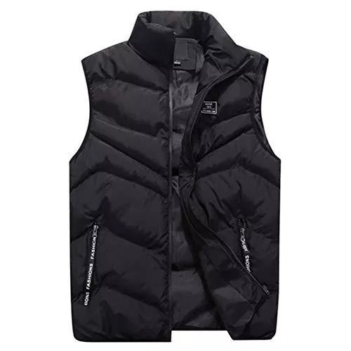 DSJJ Westen Herren Weste Bodywarmer Steppweste Funktionsweste Outdoor Freizeit Sport Style Mit Stehkragen