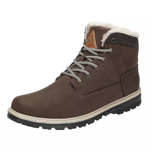 Mishansha Stiefel Mishansha Winterschuhe Herren Stiefel Warm Gefüttert Winterstiefel Damen Wasserdicht Outdoor Schneestiefel GR.36-48